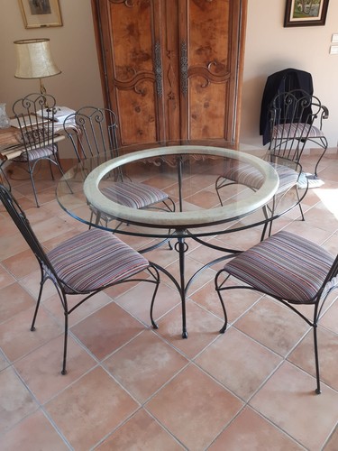 Table salle manger ronde - table,