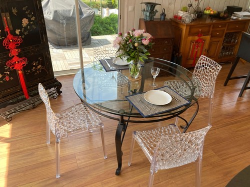 Table fer forgé - table,