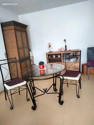 Table vitrée ronde cm - vitrée,